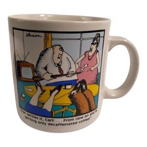 The Far Side Gary Larson Coffee Mug 1980 Chronicle Features Cartoon MUGS